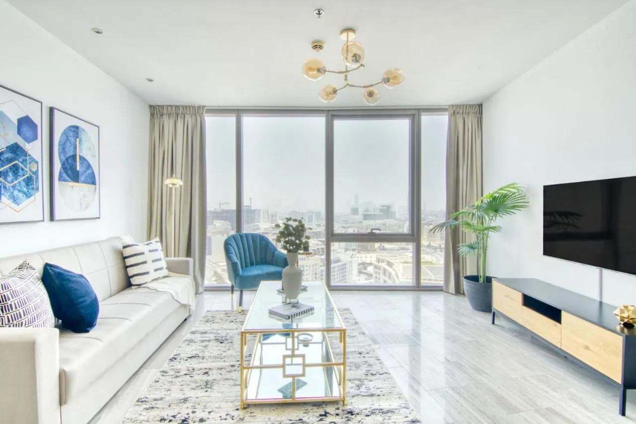 Guestready - A View Of The City Skyline - D1 Tower Dubaj