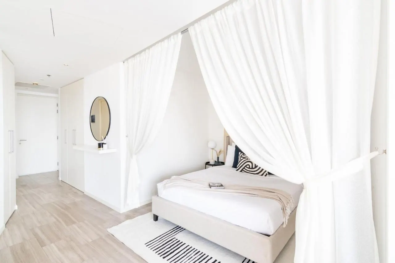 Guestready - A View Of The City Skyline - D1 Tower Dubaj Apartmán